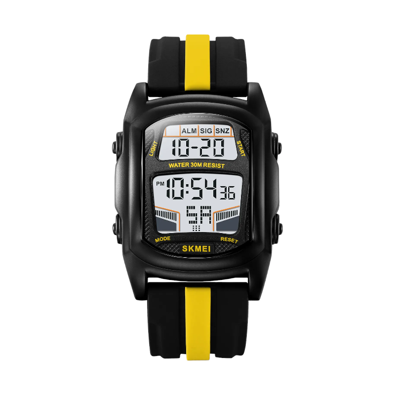 Ψηφιακό ρολόι χειρός - Skmei - 2203 - Yellow