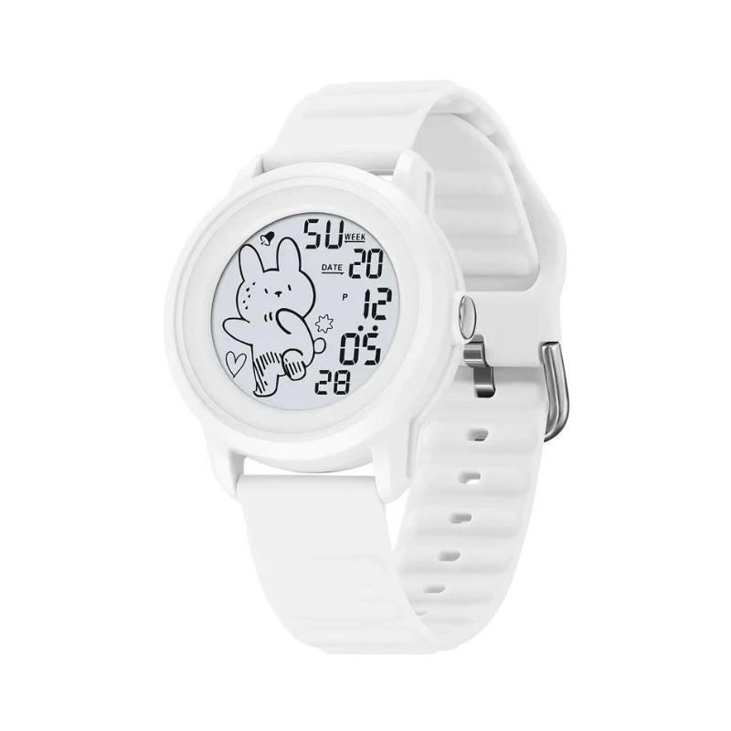 Παιδικό ψηφιακό ρολόι χειρός - Skmei - 2217 - White