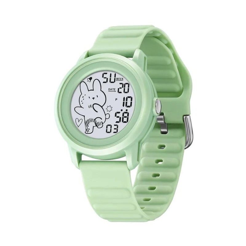 Παιδικό ψηφιακό ρολόι χειρός - Skmei - 2217 - Green