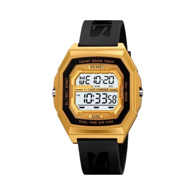 Ψηφιακό ρολόι χειρός - Skmei - 2282 - Black/Gold