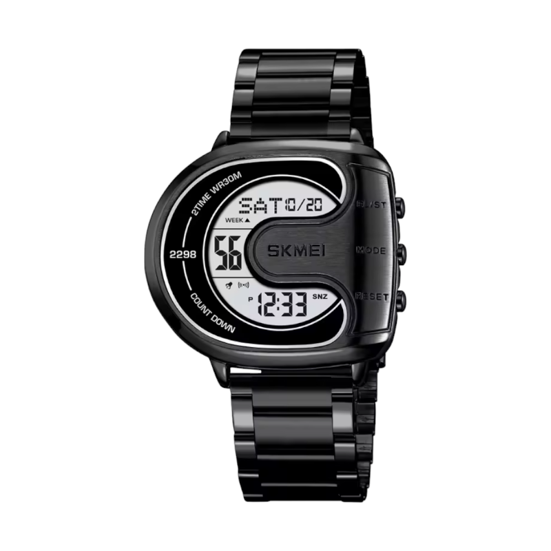 Ψηφιακό ρολόι χειρός - Skmei - 2298 - Black/White
