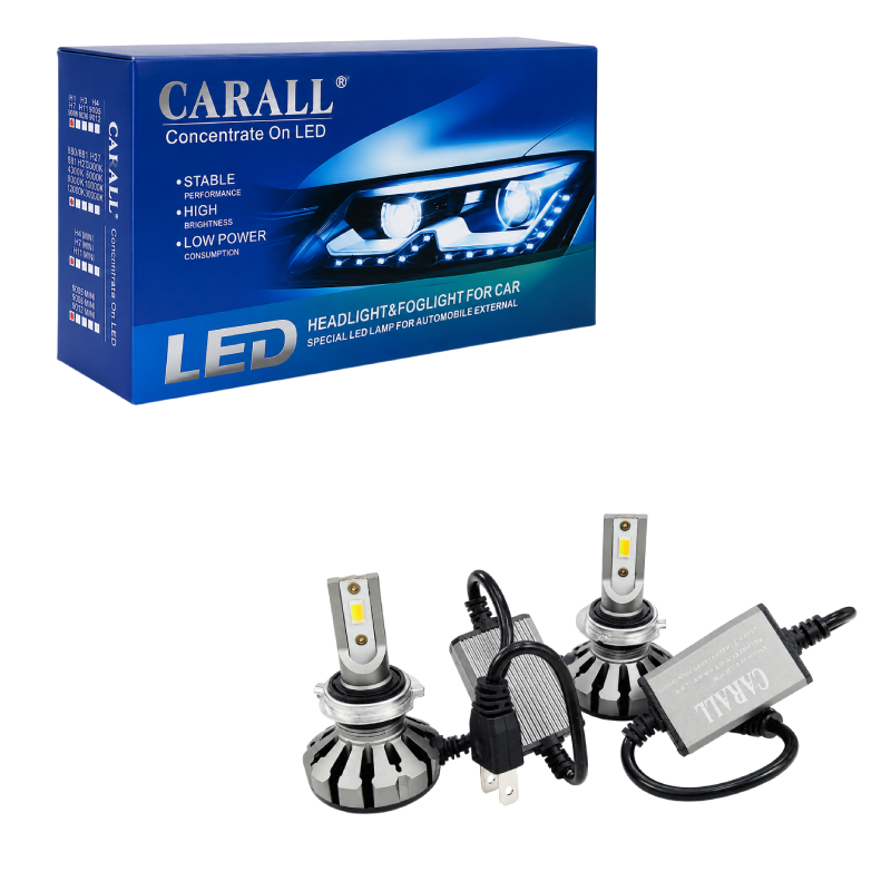 Carall Λάμπες LED Αυτοκινήτου H7 Διπλού Χρώματος 6500K / 3000K με Εναλλαγή Φωτισμού - H7 Dual Color LED