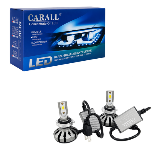 Carall Λάμπες LED Αυτοκινήτου H7 Διπλού Χρώματος 6500K / 3000K με Εναλλαγή Φωτισμού - H7 Dual Color LED