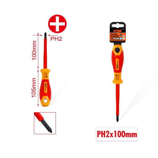 KMT Κατσαβίδι PH2x100mm - Screwdriver