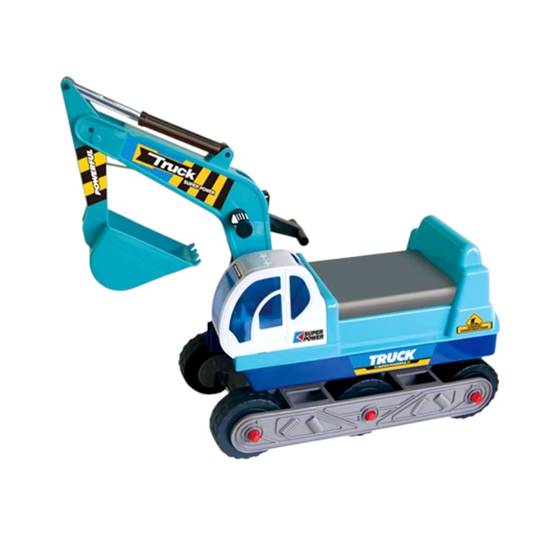 Περπατούρα Εκσκαφέας με χειρισμό - QX-3319 - 232390 - Blue ΠΑΙΧΝΙΔΙΑ>Παιδικά πατίνια