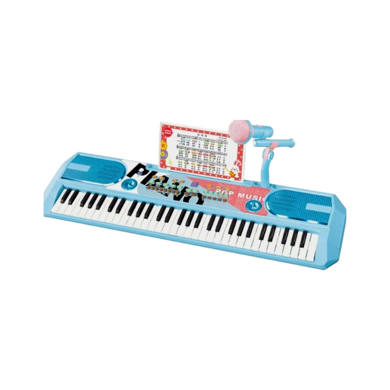 Παιδικό αρμόνιο με μικρόφωνο - 808-19B - 233070 - Blue ΠΑΙΧΝΙΔΙΑ>Μουσικά & εκπαιδευτικά παιχνίδια