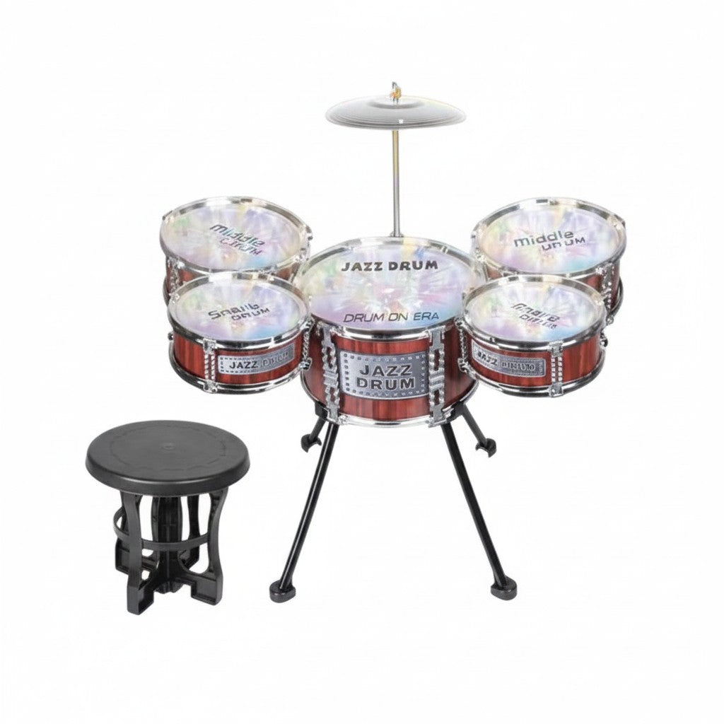Παιδικό σετ Drums - Jazz Drums - 586-385 - 233088 ΠΑΙΧΝΙΔΙΑ>Μουσικά & εκπαιδευτικά παιχνίδια
