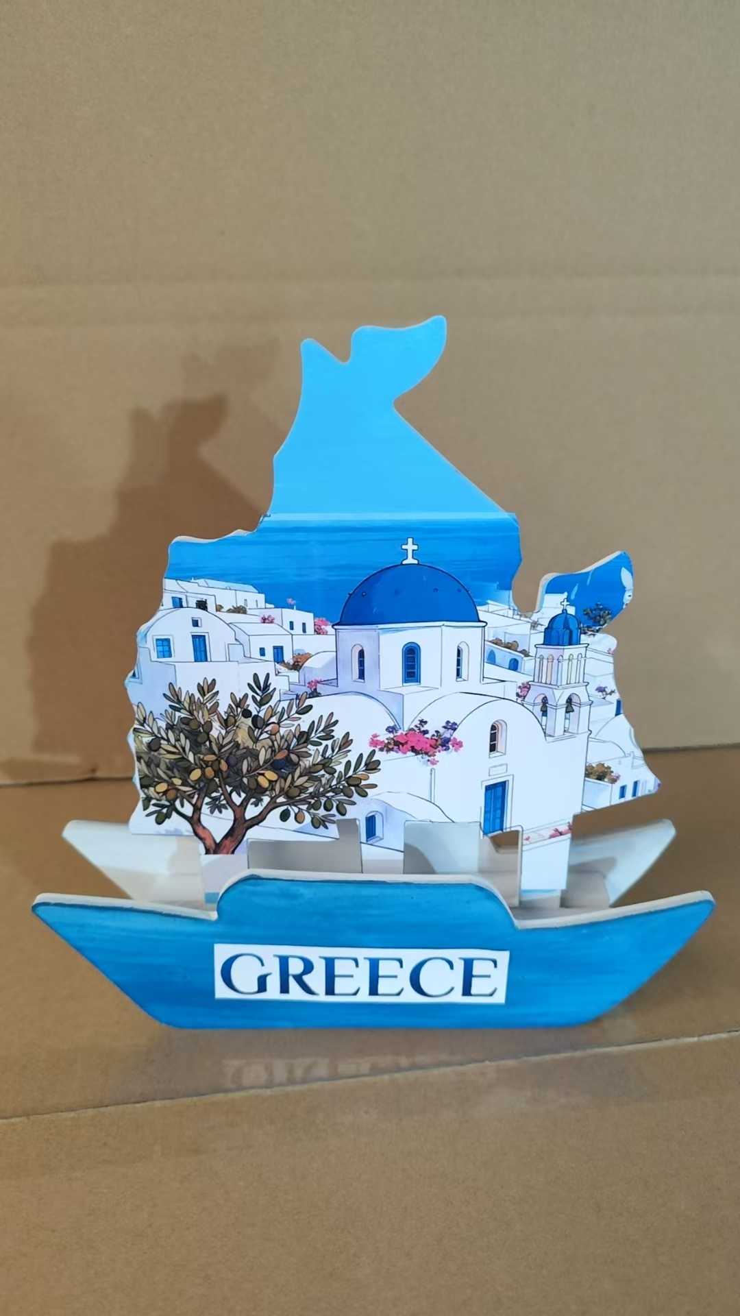 Διακοσμητικό Souvenir - Greece - Σετ 2 τεμάχια - LY2615 - 125547