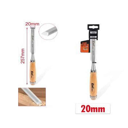KMT Σκαρπέλα Με Ξύλινη Λαβή 20mm- Chisel
