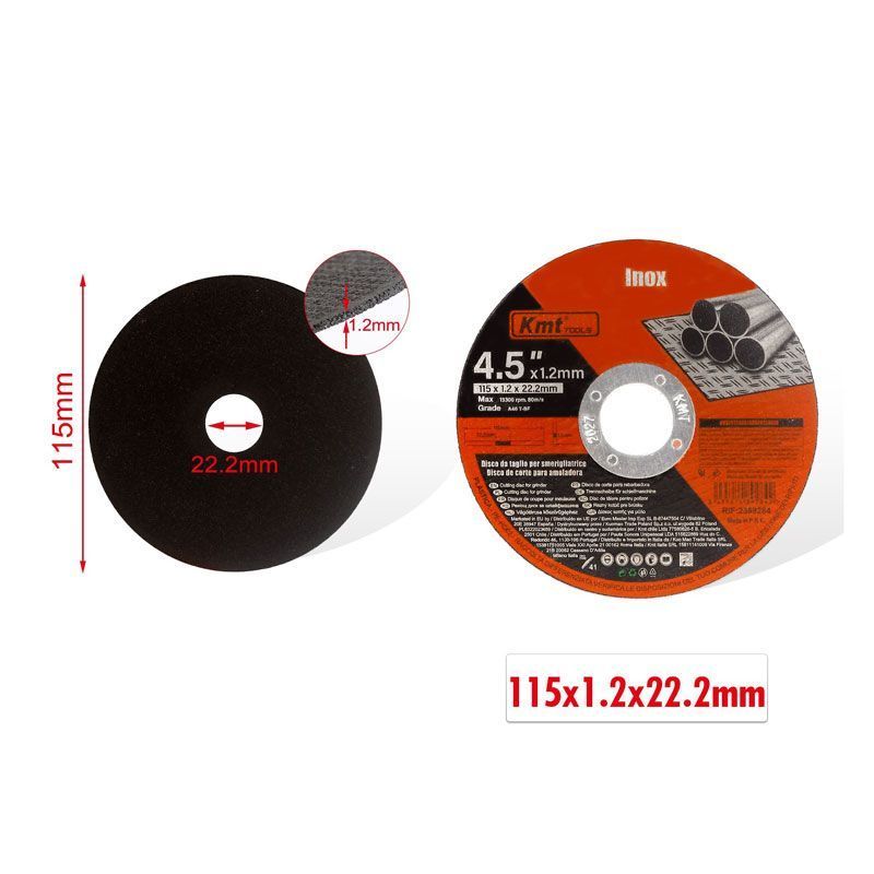 KMT Δίσκος Κοπής 4.5"xΦ1.2mm 10τμχ- Saw Blade