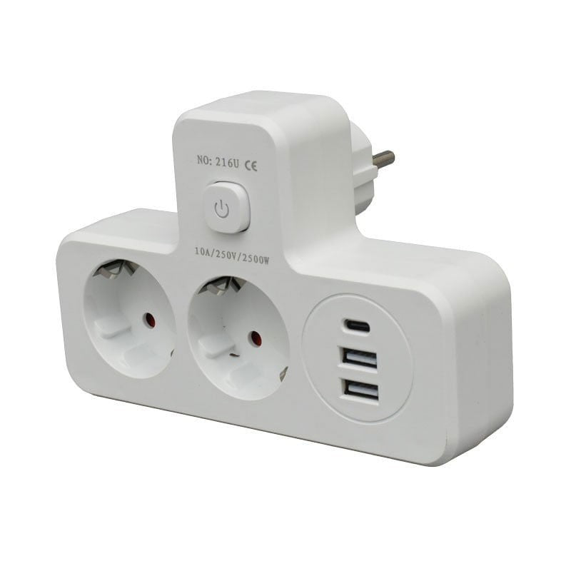 ΠΟΛΥΠΡΙΖΟ 2500W ΜΕ 2 ΠΡΙΖΕΣ, 2 ΘΥΡΕΣ USB-A, 1 ΘΥΡΑ USB-C & ΔΙΑΚΟΠΤΗ QH-05187 ΚΕΝΤΡΙΚΟ > ΗΧΟΣ ΚΑΙ ΕΙΚΟΝΑ > ΑΞΕΣΟΥΑΡ ΗΧΟΥ ΚΑΙ ΕΙΚΟΝΑΣ