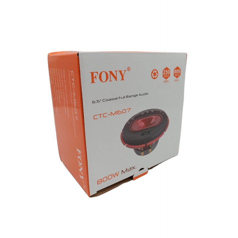 ΗΧΕΙΟ ΑΥΤΟΚΙΝΗΤΟΥ 250W FONY CTC-M607 AUTO/MOTO > ΗΧΟΣ & ΕΙΚΟΝΑ AUTO/MOTO > ΗΧΟΣΥΣΤΗΜΑΤΑ