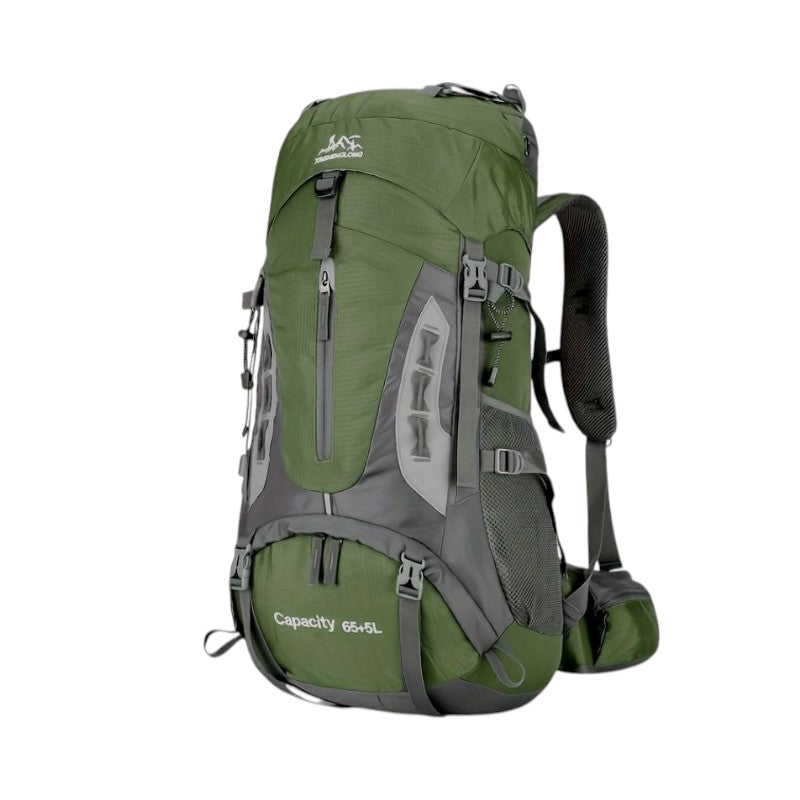 Σακίδιο πλάτης ορειβατικό - H2207 - 65L+5L - 261586 - Green ΕΠΟΧΙΑΚΑ - ΤΟΥΡΙΣΤΙΚΑ - HOBBY>Κυνήγι - παραλία - camping>Τσάντες και ένδυση