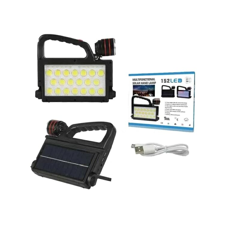 Επαναφορτιζόμενος ηλιακός φακός LED COB - XG-152 - 257309 ΦΩΤΙΣΜΟΣ & ΕΝΕΡΓΕΙΑ>Φακοί>Φακοί χειρός