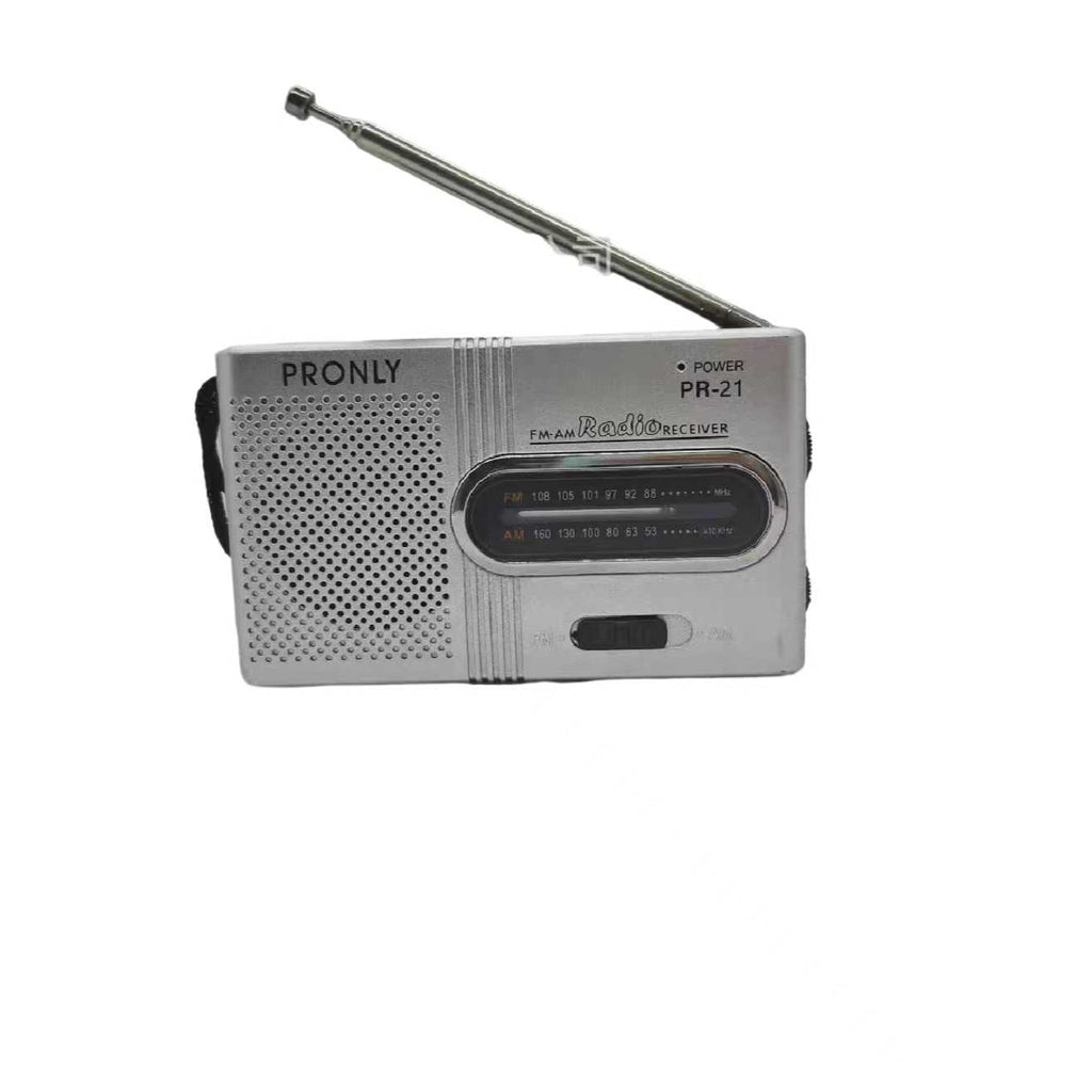 Φορητό ραδιόφωνο - PR-21 - 241359 - Silver