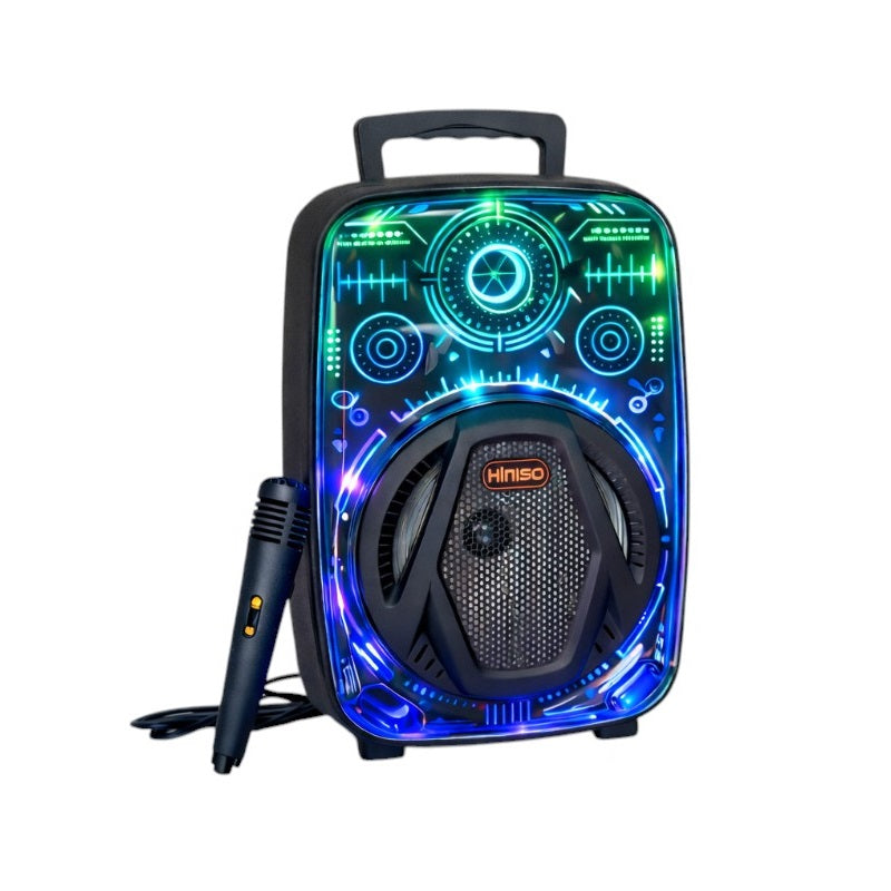 Φορητό ηχείο subwoofer με μικρόφωνο Karaoke - QS-880 - 260424 ΕΙΔΗ ΤΕΧΝΟΛΟΓΙΑΣ>Ραδιόφωνα & Ηχεία>Φορητά subwoofer