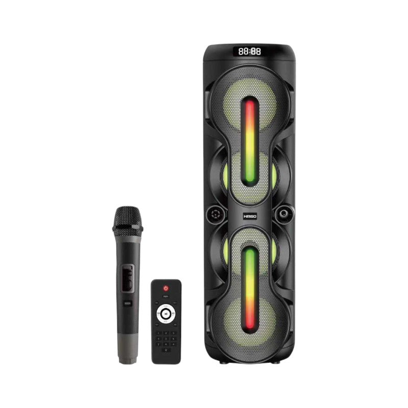 Φορητό ηχείο subwoofer με μικρόφωνο Karaoke - QS-8401 - 260431 ΕΙΔΗ ΤΕΧΝΟΛΟΓΙΑΣ>Ραδιόφωνα & Ηχεία>Φορητά subwoofer