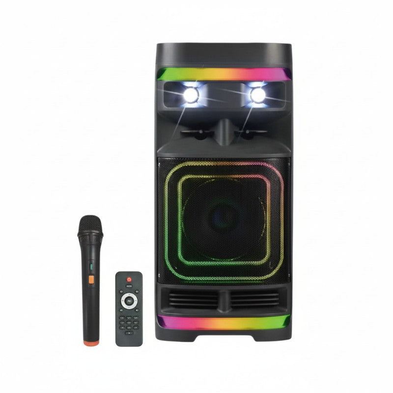 Φορητό ηχείο subwoofer με μικρόφωνο Karaoke - QS-6816 - 260455 ΕΙΔΗ ΤΕΧΝΟΛΟΓΙΑΣ>Ραδιόφωνα & Ηχεία>Φορητά subwoofer