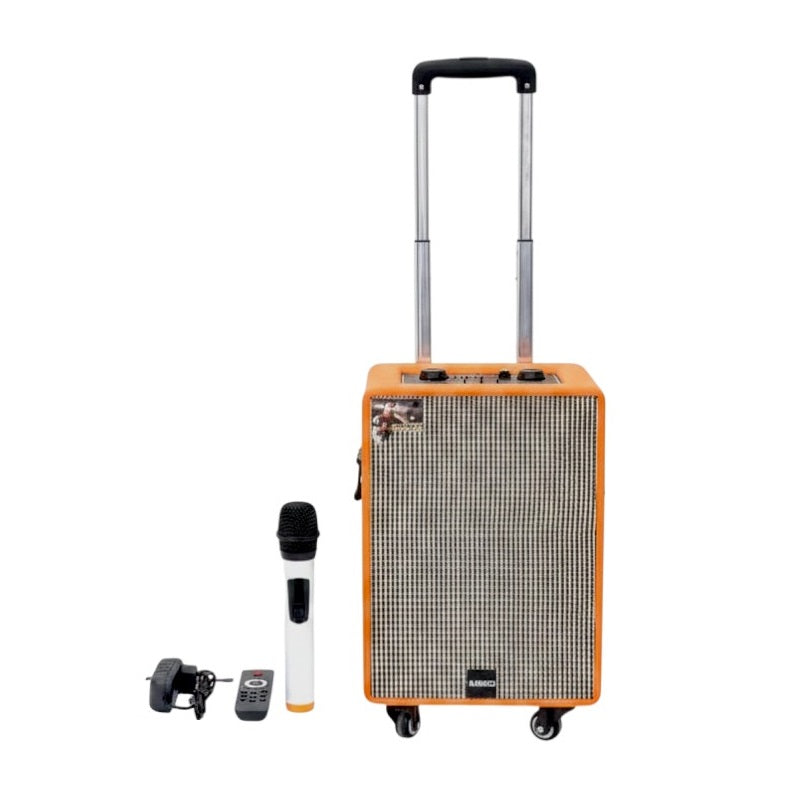 Φορητό ηχείο subwoofer με μικρόφωνο Karaoke - QS-853 - 260752 ΕΙΔΗ ΤΕΧΝΟΛΟΓΙΑΣ>Ραδιόφωνα & Ηχεία>Φορητά subwoofer