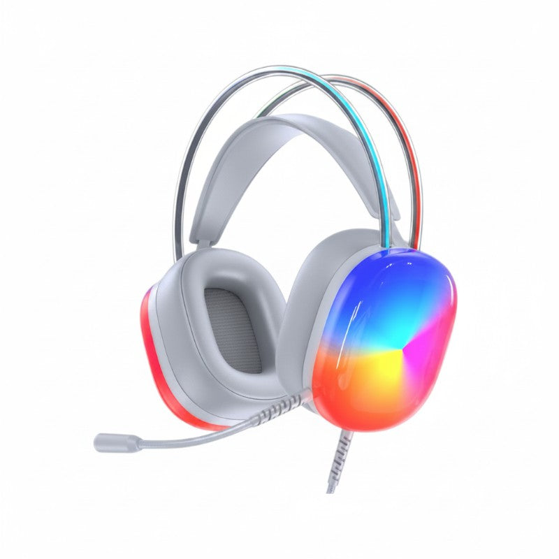 Ενσύρματα ακουστικά - LED RGB Headphones - GM-11 - AWEI - 260868 - Grey ΕΙΔΗ ΤΕΧΝΟΛΟΓΙΑΣ>Gadgets>Ακουστικά headphones