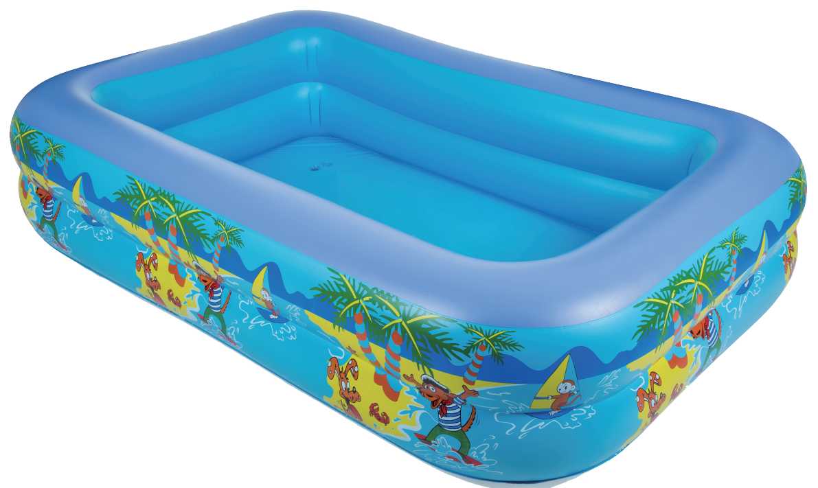 Παιδική φουσκωτή πισίνα - SL-C011 - 210*140*45cm - 151875 - Blue ΕΠΟΧΙΑΚΑ - ΤΟΥΡΙΣΤΙΚΑ - HOBBY>Κυνήγι - παραλία - camping>Στρώματα θαλάσσης