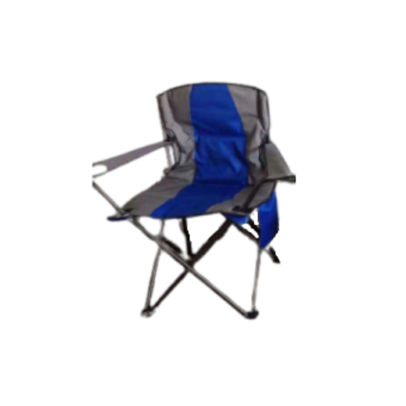 Πτυσσόμενη καρέκλα camping - 1050 - 127080 - Blue ΕΠΟΧΙΑΚΑ - ΤΟΥΡΙΣΤΙΚΑ - HOBBY>Κυνήγι - παραλία - camping>Καρέκλες παραλίας - camping