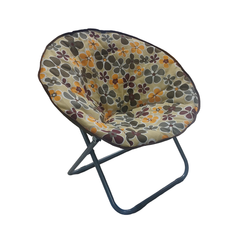 Πτυσσόμενη πολυθρόνα κήπου - 1320L - 270898 - Beige/Brown Flowers ΕΠΟΧΙΑΚΑ - ΤΟΥΡΙΣΤΙΚΑ - HOBBY>Κυνήγι - παραλία - camping>Καρέκλες παραλίας - camping