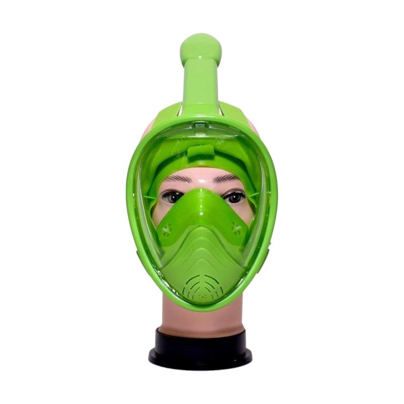 Μάσκα θαλάσσης Full Face με αναπνευστήρα - F-117A - 127122 - Green