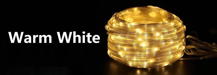 Χριστουγεννιάτικα φώτα LED με επένδυση - 10m/100LED - Warm White - 272341