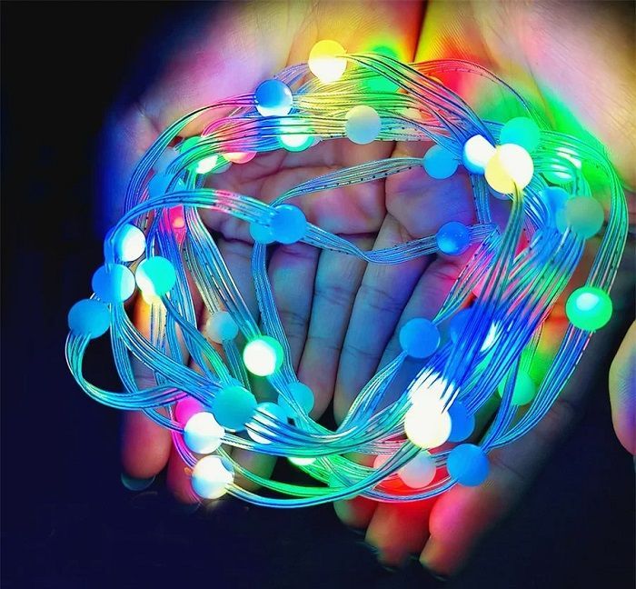 Χριστουγεννιάτικα φώτα LED - Κουρτίνα - 3m/10 - 272314 - Cool White