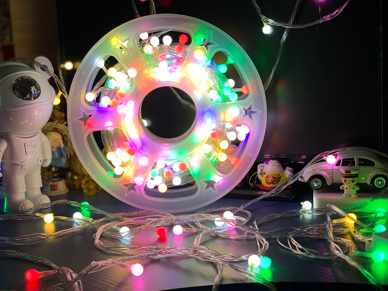 Χριστουγεννιάτικα φωτάκια LED αδιάβροχα - 50m - RGB - 272361