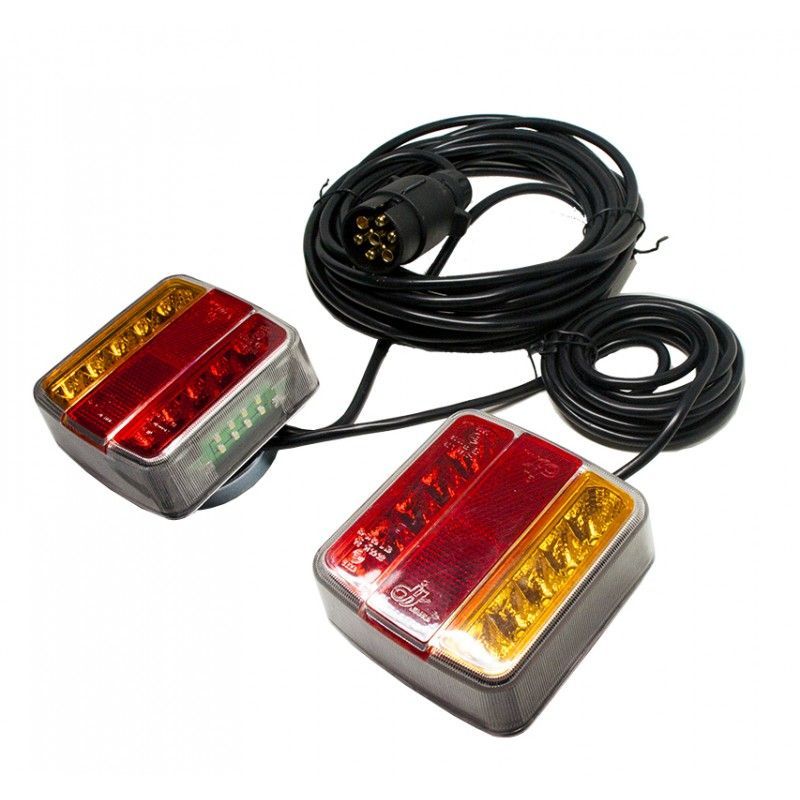 Eνσύρματα μαγνητικά φανάρια τρέιλερ - 12-24V - D2102407A/C36H - 567449 AUTO-MOTO-BIKE>Είδη αυτοκινήτου>Προβολείς & φώτα όγκου LED