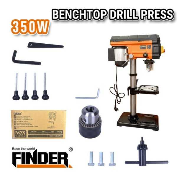 Κολωνάτο δράπανο πάγκου - Benchtop Drill Press - 350W/13mm - 198503 - Finder ΕΡΓΑΛΕΙΑ & ΕΠΑΓΓΕΛΜΑΤΙΚΟΣ ΕΞΟΠΛΙΣΜΟΣ>Εργαλεία>Ηλεκτρικά Εργαλεία Finder©
