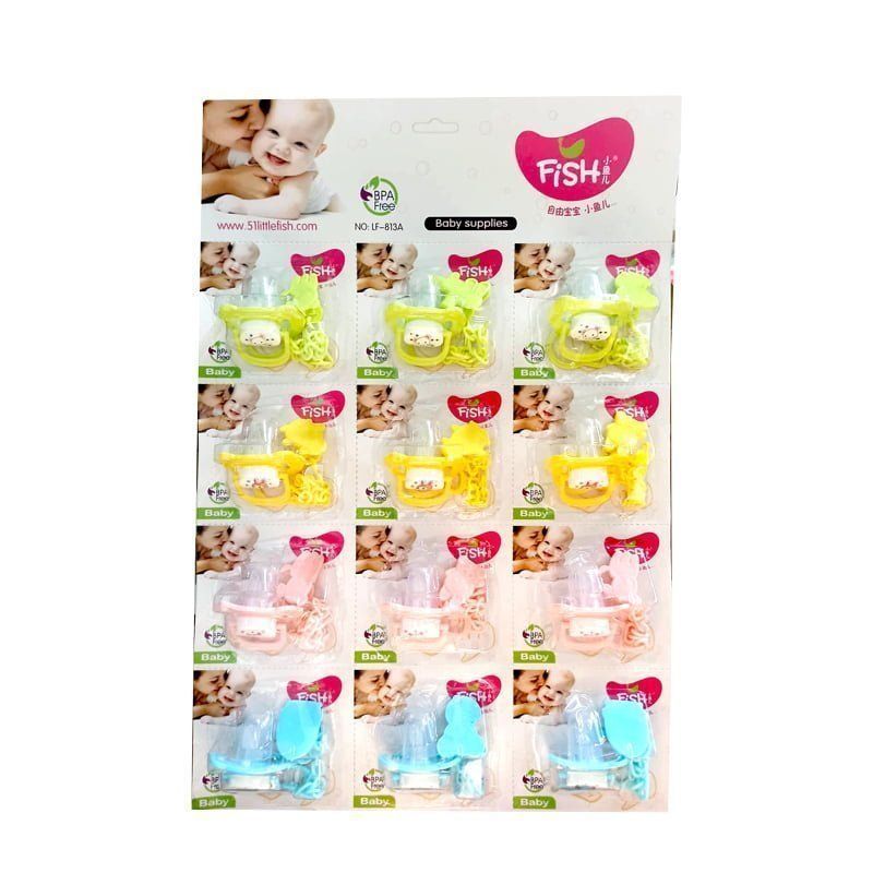 BPA free Βρεφική Πιπίλα Fish Q/JXYR01 - Baby Pacifier