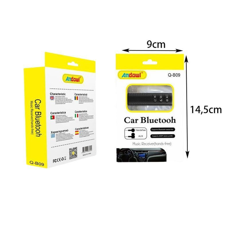 Andowl Ασύρματος δέκτης μουσικής Bluetooth Q-B09 - Wireless Receiver