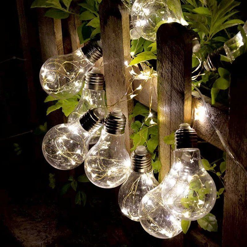 LED χριστουγεννιάτικα φωτάκια θερμό φως 3m 10τμχ - Christmas decoration lights warm light
