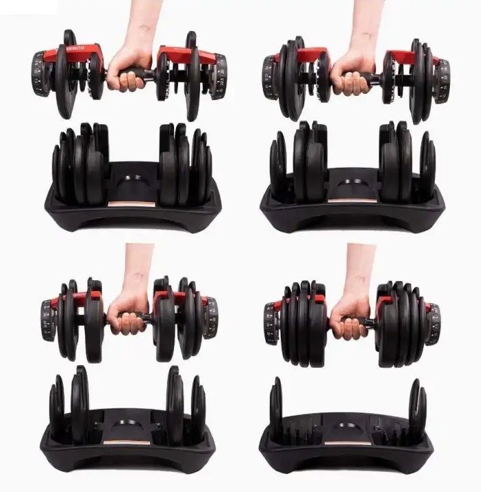 Ρυθμιζόμενος αλτήρας με βάση - 2.5-24kg - 80045 - 290212