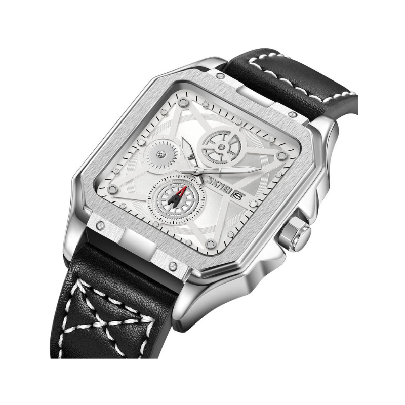 Αναλογικό ρολόι χειρός - Skmei - 9330 - Silver/White