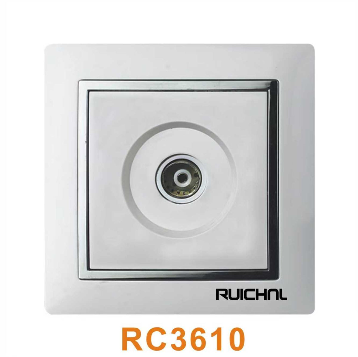 Πρίζα κεραίας τηλεόρασης - Χωνευτή - RC3610-1-bit - 361002