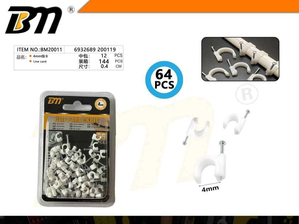 Στερεωτικά καρφιά ρόκα - 4mm - Σετ 12 πακέτα των 64 τεμαχίων - 200119