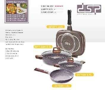 Σετ μαγειρικά σκεύη - 4pcs - CA005-S27-Purple - DSP - 563790