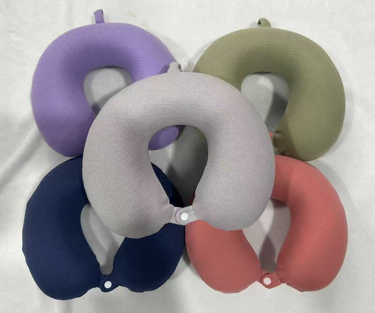 Μαξιλάρι αυχένα ταξιδίου - Memory Foam - 571225 - Grey