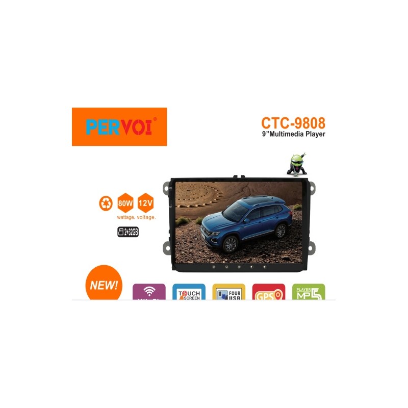 ΗΧΟΣΥΣΤΗΜΑ ΑΥΤΟΚΙΝΗΤΟΥ 2DIN UNIVERSAL CTC-9808