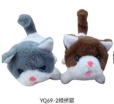 Λούτρινο γατάκι με κίνηση και ήχο - YQ69-2 - 303772