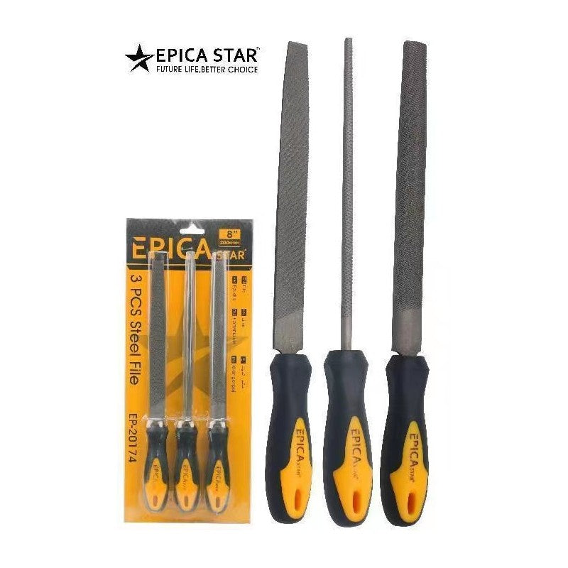 ΣΕΤ ΡΑΣΠΕΣ 3ΤΜΧ 8''/200mm EPICA STAR EP-20174 ΕΡΓΑΛΕΙΑ > ΣΕΤ