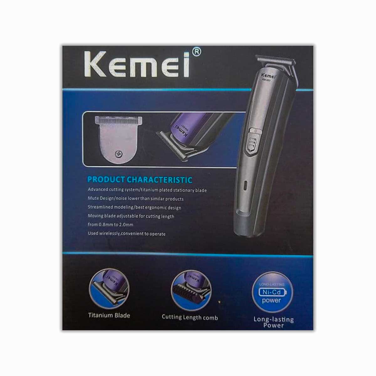 Κουρευτική μηχανή - KM-031 - Kemei