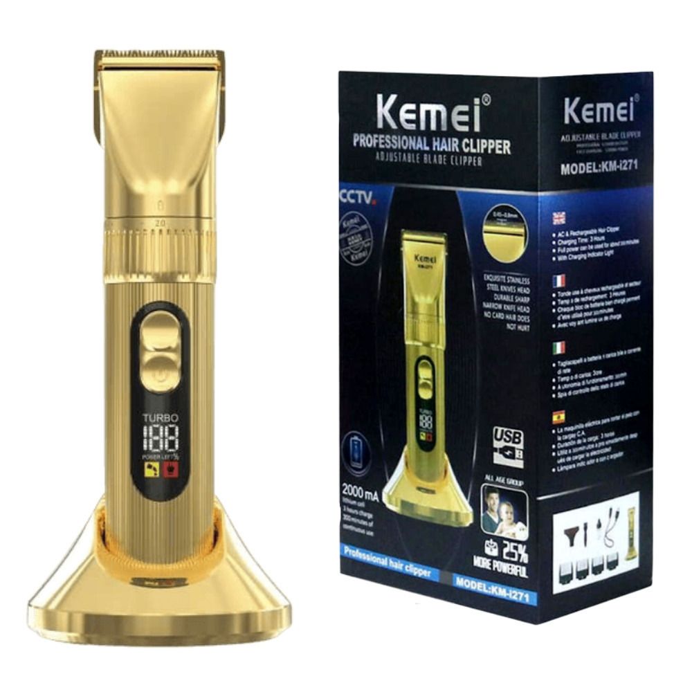 Κουρευτική μηχανή - KM i271 - Kemei ΥΓΕΙΑ - ΟΜΟΡΦΙΑ & Fitness>Είδη κομμωτηρίου>Κουρευτικές μηχανές