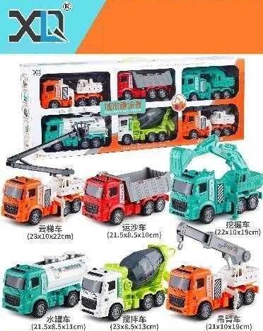 Σετ οχημάτων εργασίας - 6pcs - XLQ-6G - 305224 ΠΑΙΧΝΙΔΙΑ>Aυτοκίνητα & πίστες