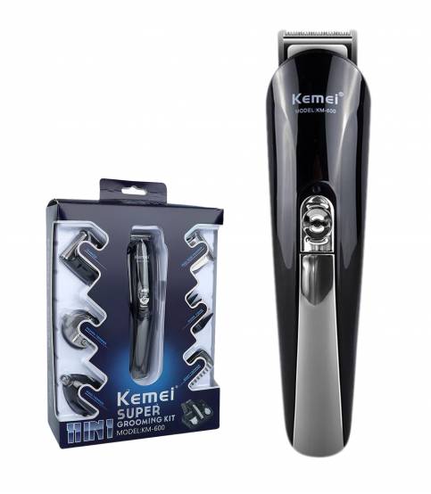 Κουρευτική μηχανή - Grooming Kit - KM-600 - Kemei ΥΓΕΙΑ - ΟΜΟΡΦΙΑ & Fitness>Είδη κομμωτηρίου>Κουρευτικές μηχανές