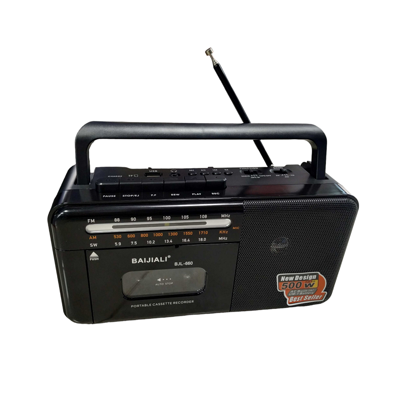 Ραδιόφωνο - Κασετόφωνο - BJL660 - 306603 - Black ΕΙΔΗ ΤΕΧΝΟΛΟΓΙΑΣ>Ραδιόφωνα & Ηχεία>Φορητά Ραδιόφωνα